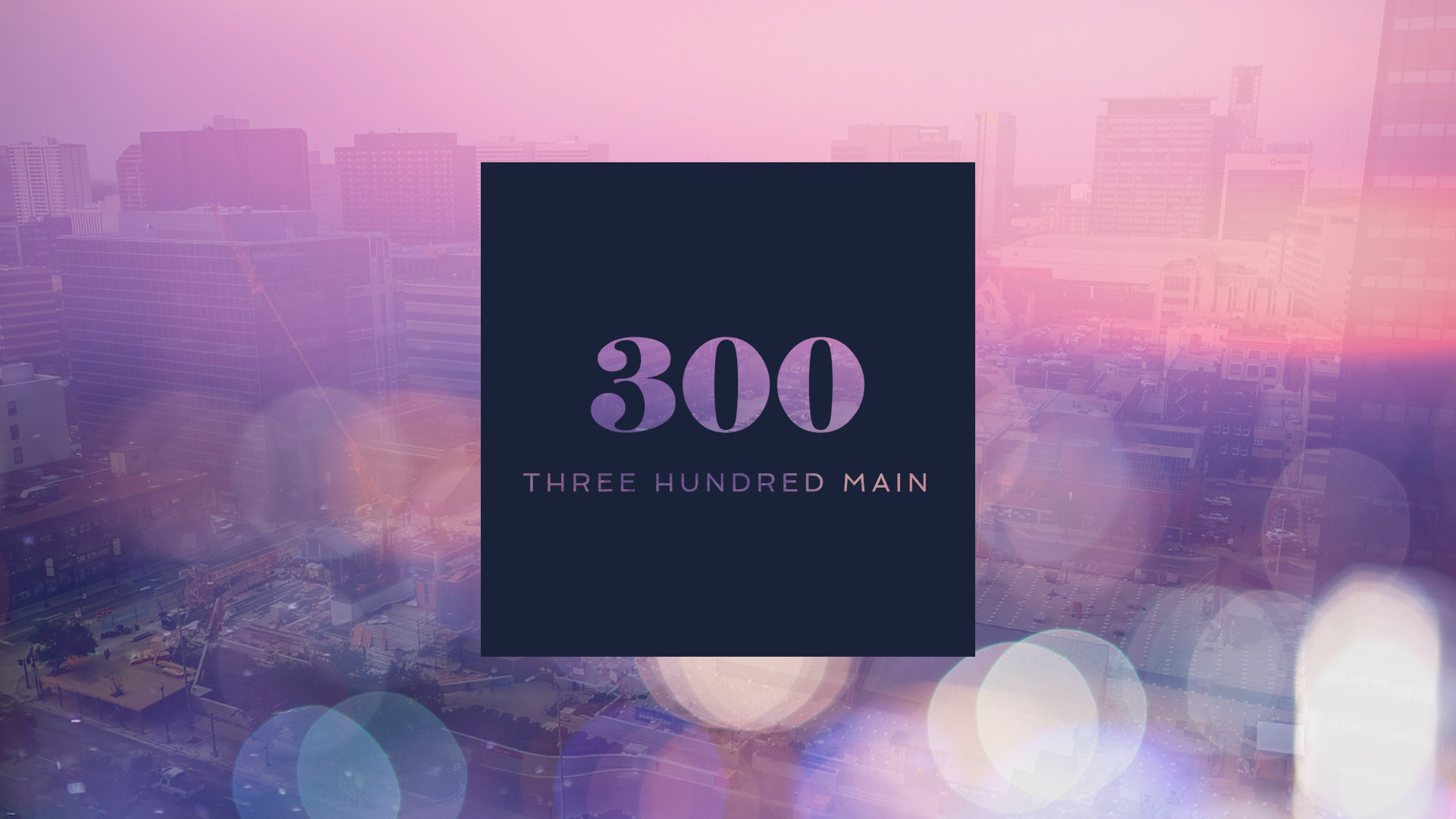 300 Main Winnipeg Apartments Building Crane