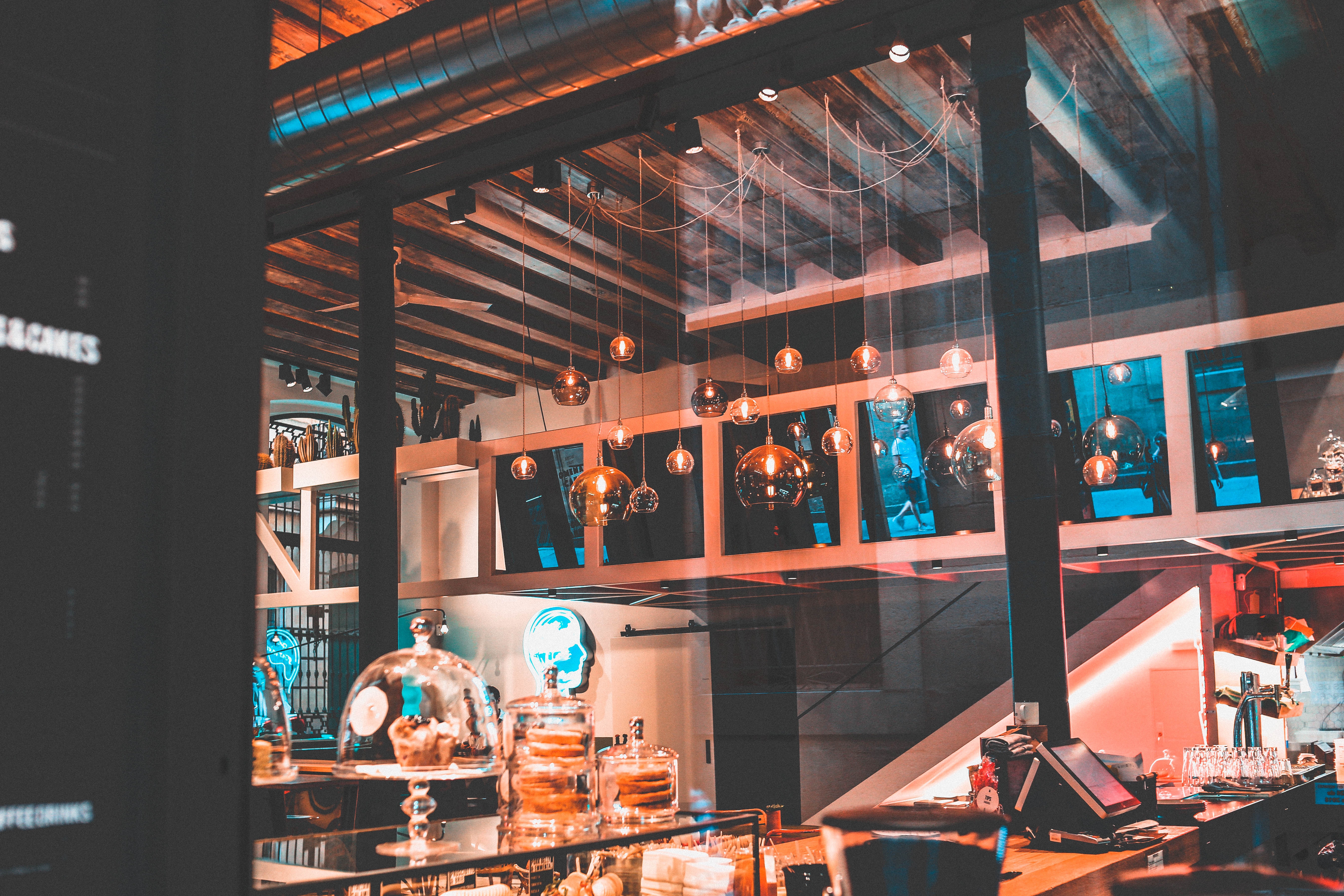 Coffee Shop, Night Cap, Cafe, Counter, Cashier, Downtown Winnipeg, Exchange District, Restaurants