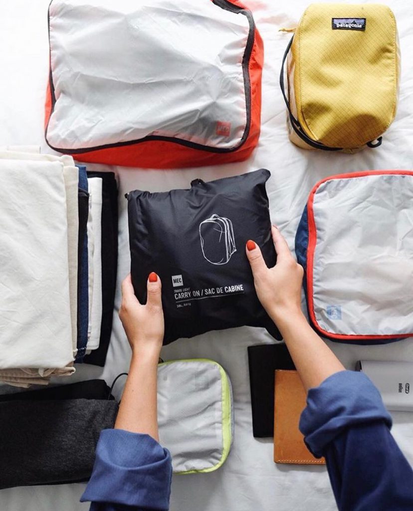 MEC, Mountain Equipment Coop, Gift Ideas, Unique, Outdoor, Travel Light, Downtown Winnipeg, Carry-On, Holidays, Packing