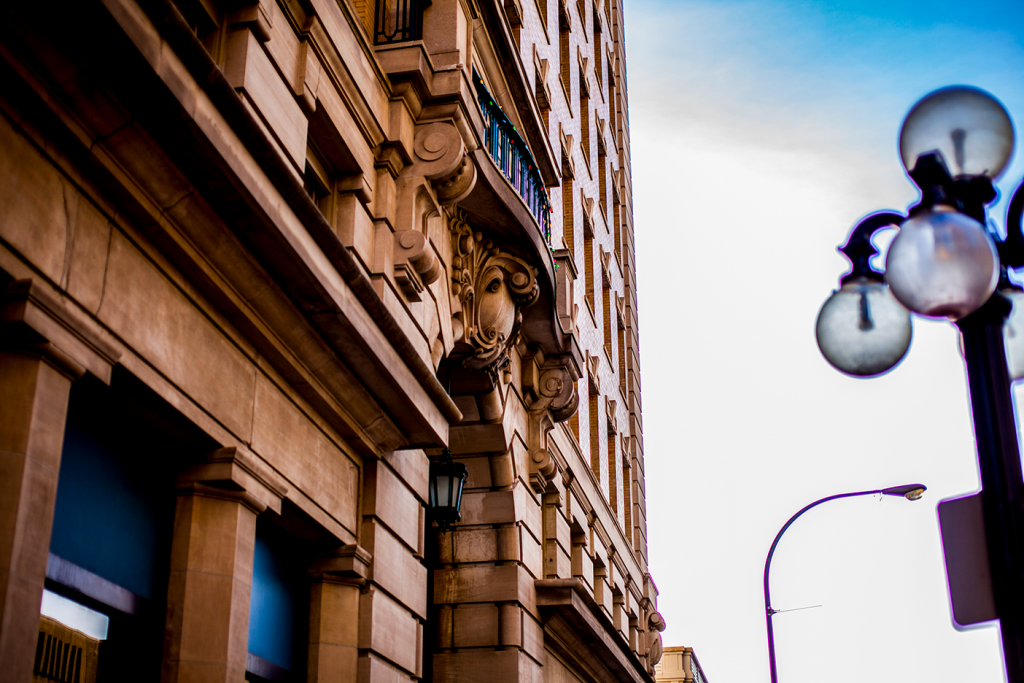 Archway at the Grain Exchange, Exchange District, Winnipeg