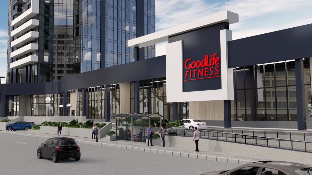 Goodlife Fitness at 300 Main Downtown Winnipeg Apartments